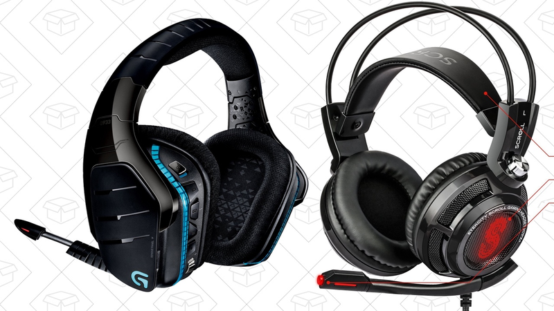 Logitech G933, $160 | Etekcity Scroll Headset, $33